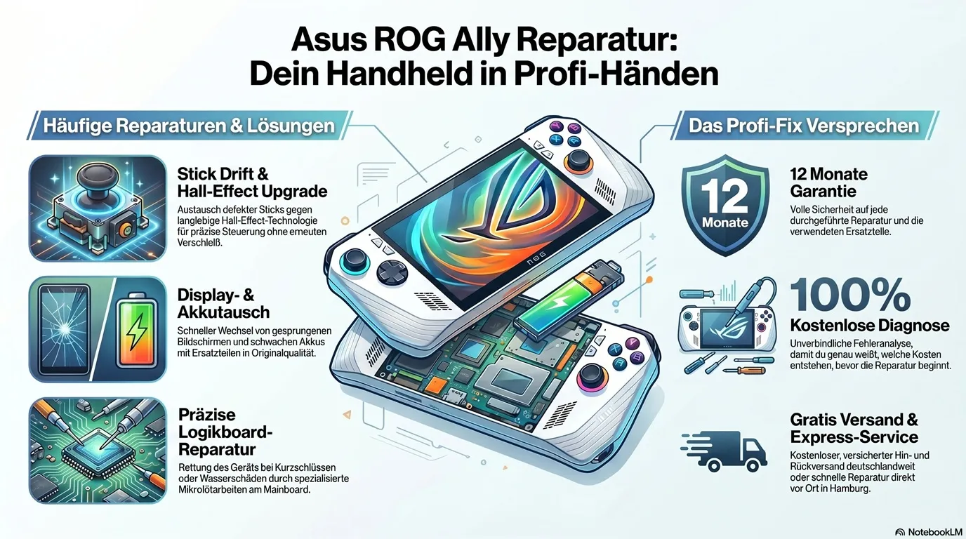 Asus ROG Ally Reparatur